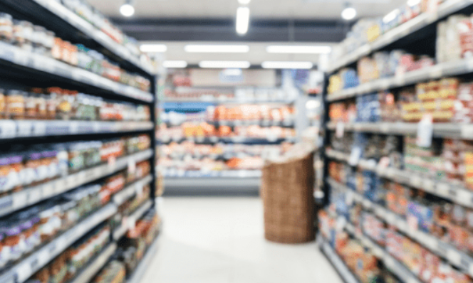 スーパーの写真